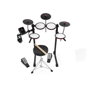 Alesis TURBOMAX All-In-One 7-Piece E Drum Set with Mesh Heads & Bluetooth