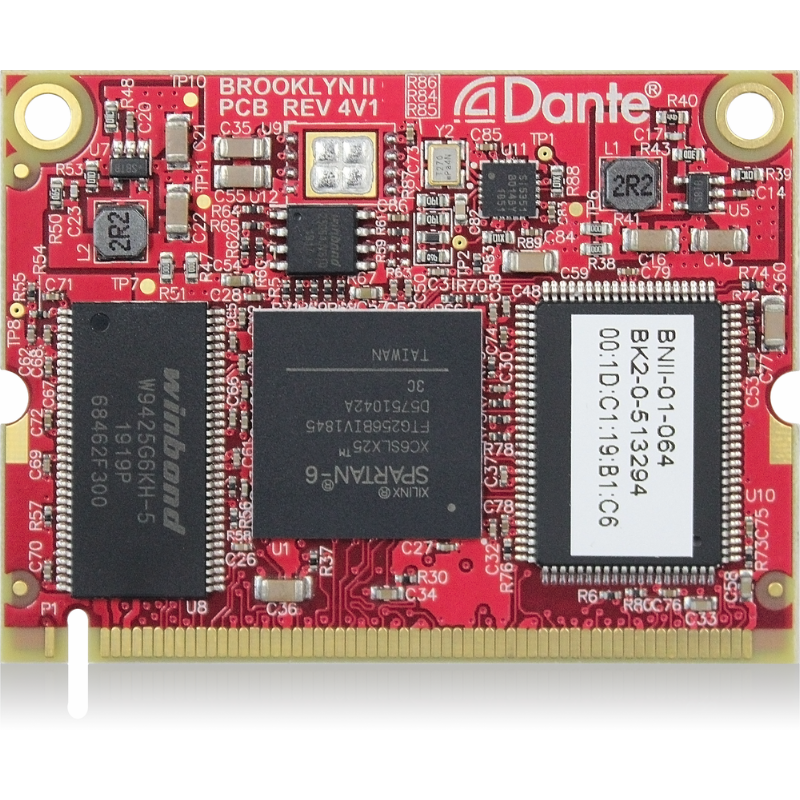 Behringer DANTE-AOIP Internal Card Pre-Installed for Wing