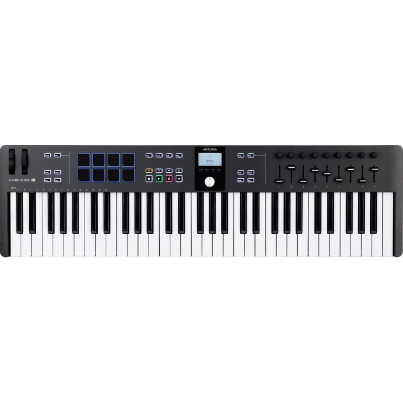 Arturia Keylab Essential 3 61 key Controller Black