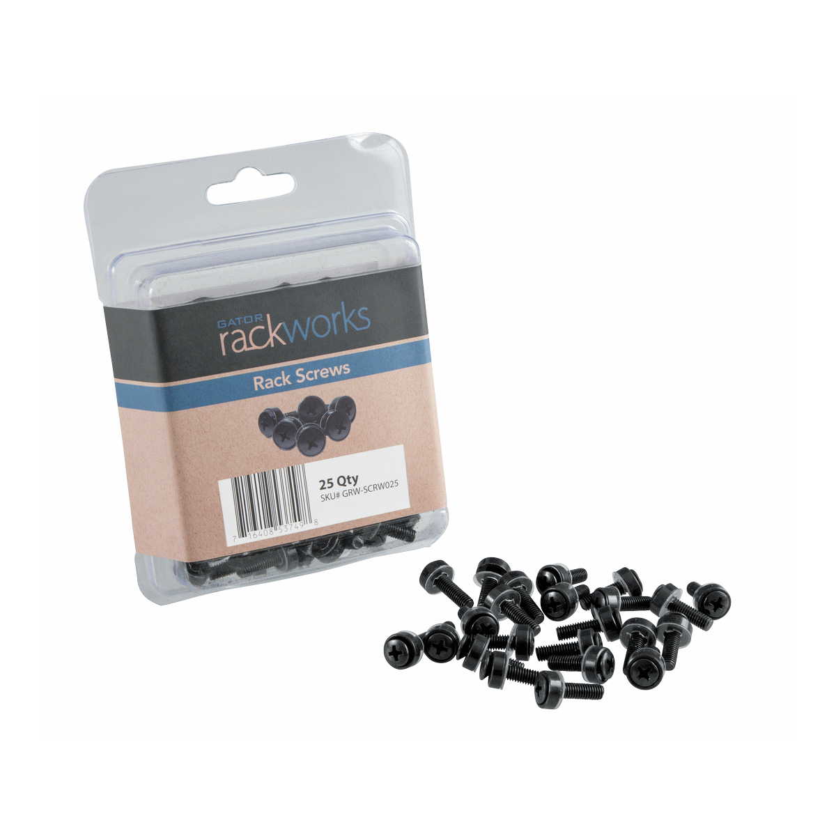Gator Frameworks Rack Screws 25 Pack