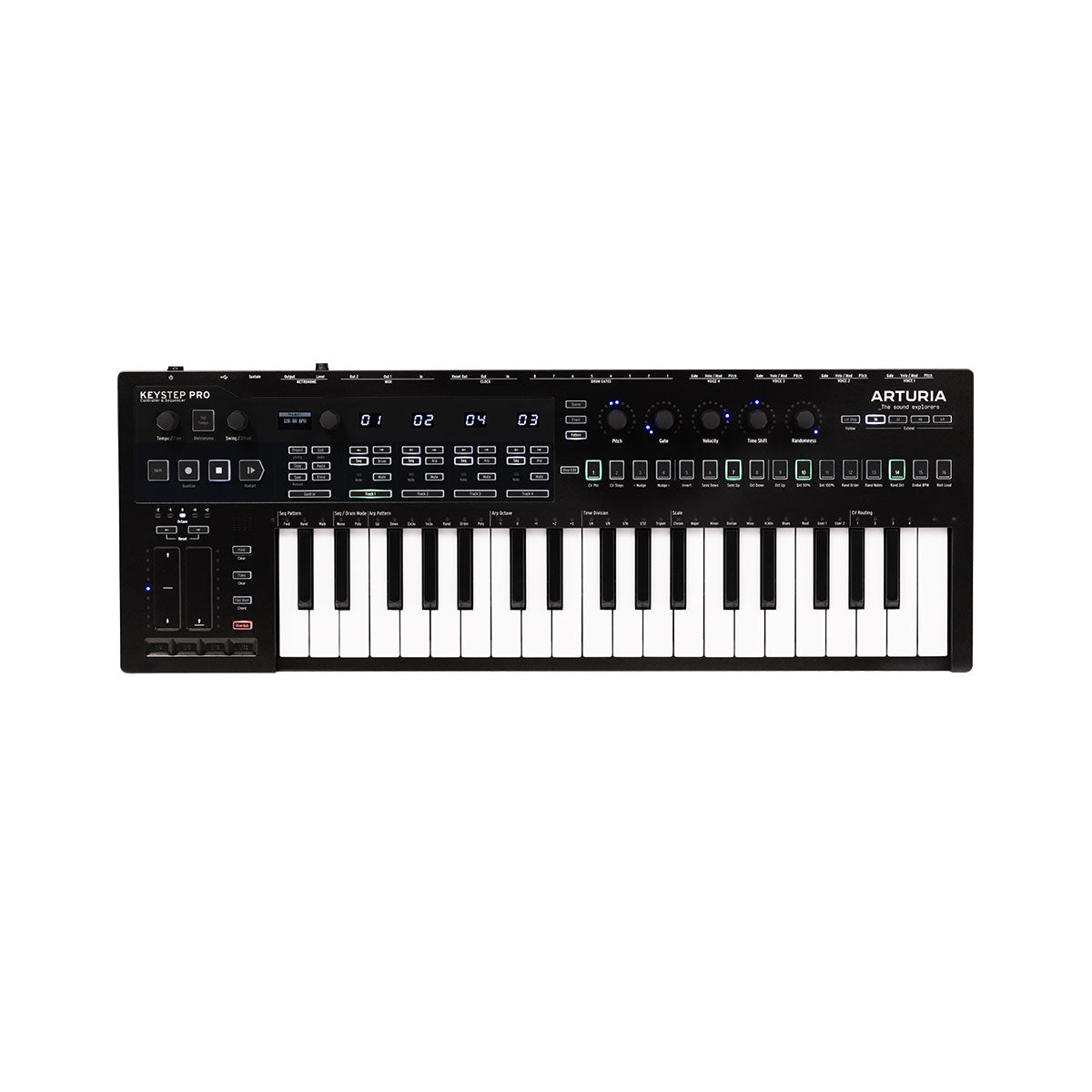 Arturia Keystep Pro Keyboard Sequencer Chroma Limited Edition Sounds Easy
