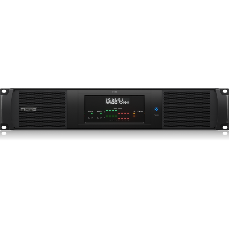 Midas AS88 Dual HMAC to 8 PORT Dual Redundant AES50 Converter