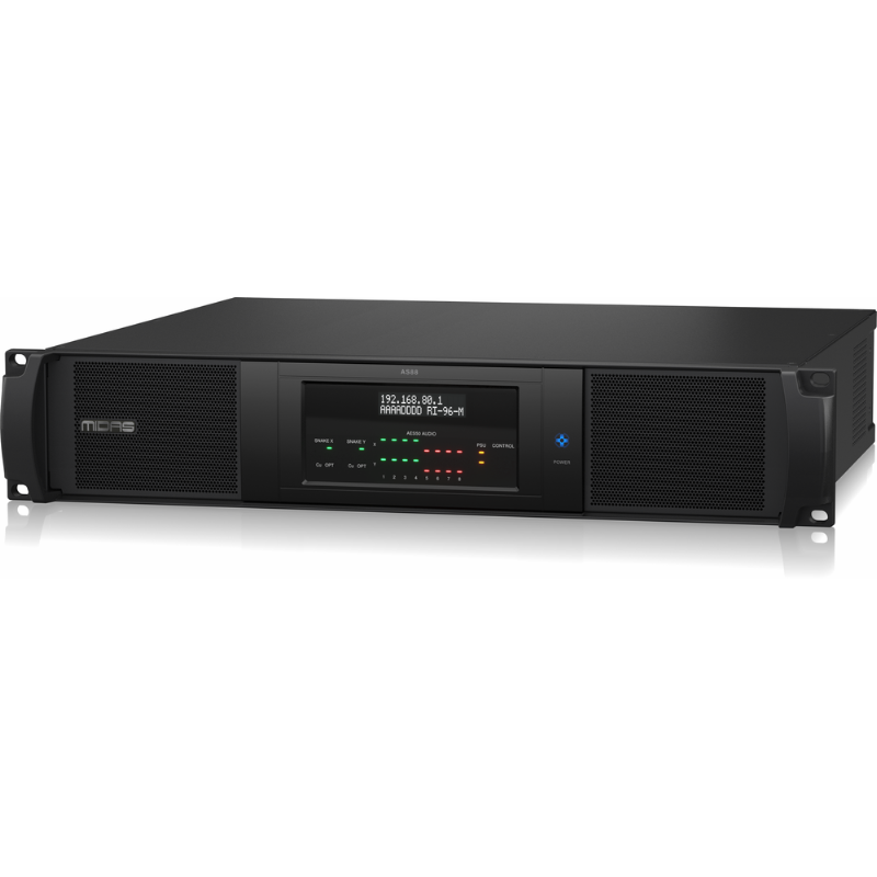 Midas AS88 Dual HMAC to 8 PORT Dual Redundant AES50 Converter