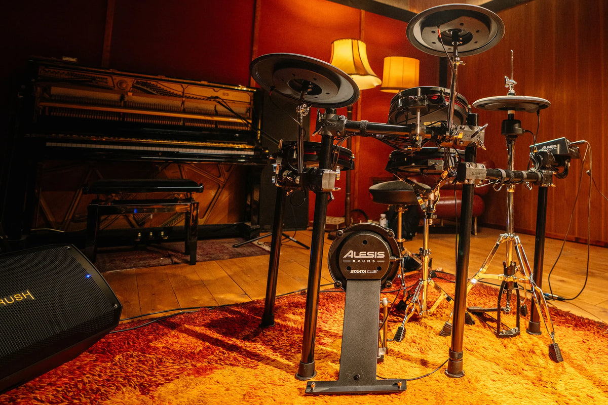 Alesis Strata Club 7 Piece Electronic Drum Kit with Touchscreen Module