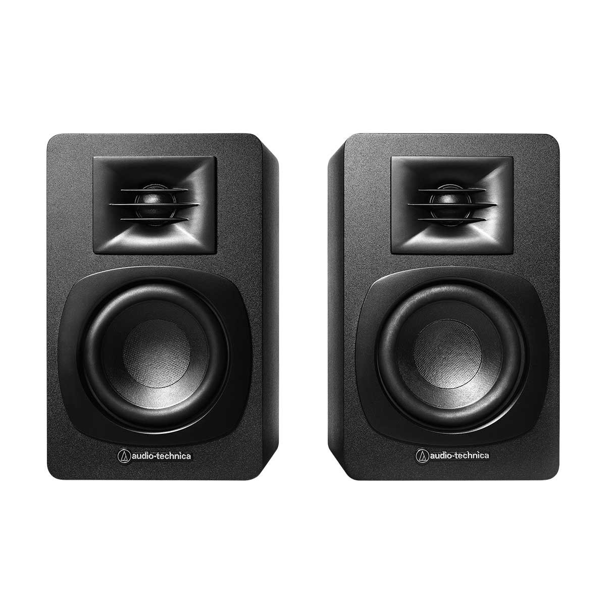 Audio-Technica AT AT-SP3X Powered Bookshelf Speakers with Bluetooth
