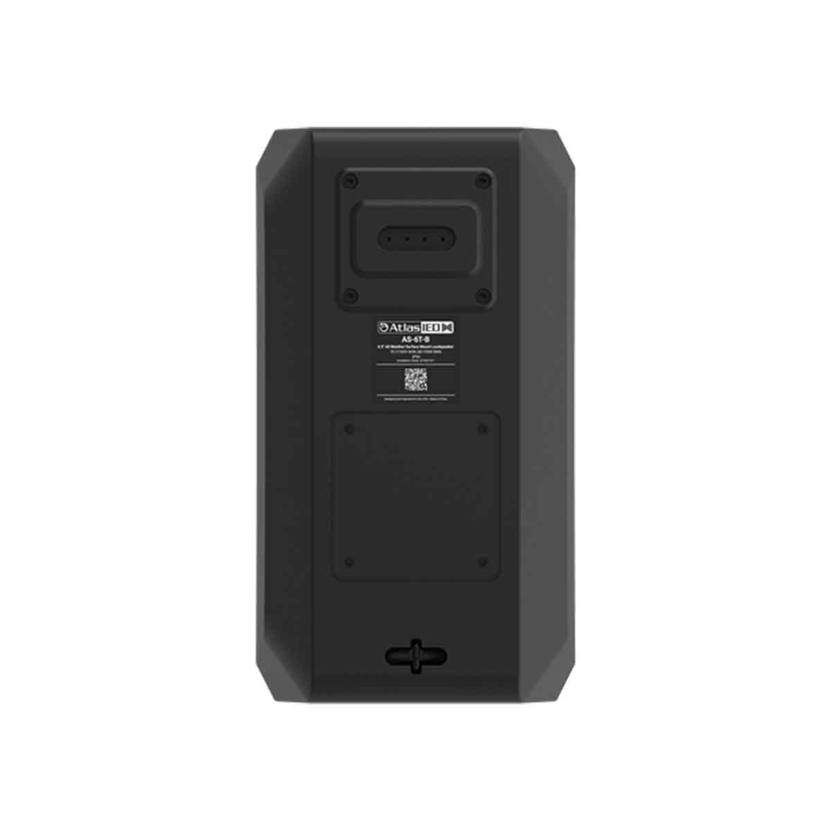 Atlas IED 6.5" AS Series Surface Mount, Passive, Black (Pair)