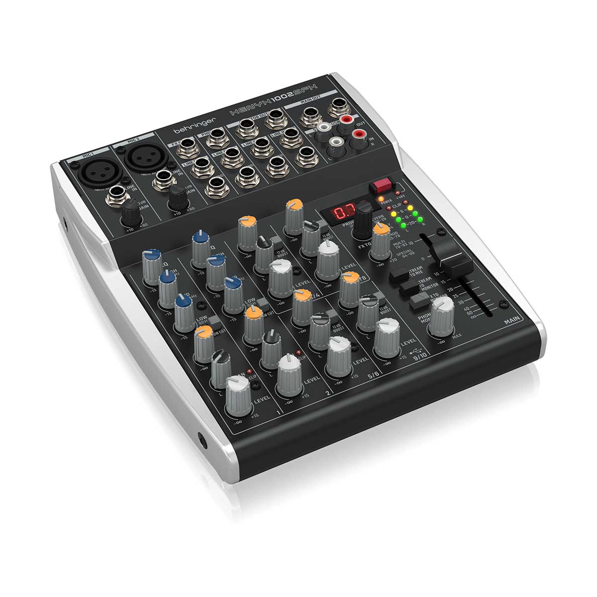 Behringer XENYX 1002SFX 10 Channel Mixer with USB & FX