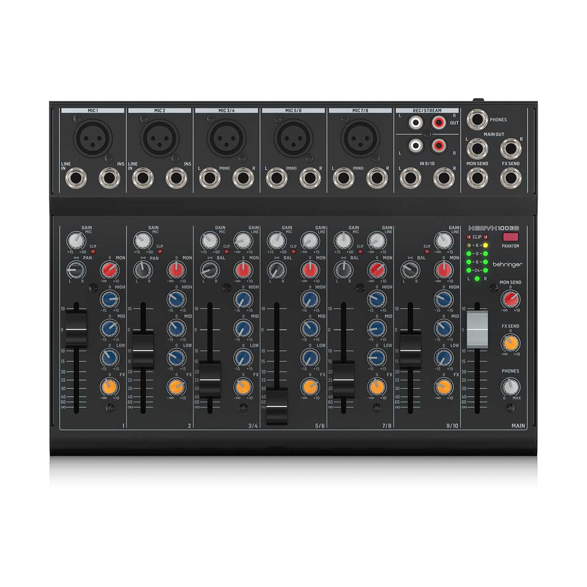 Behringer Xenyx 1003B 10 Channel Battery or Mains Operated Mixer