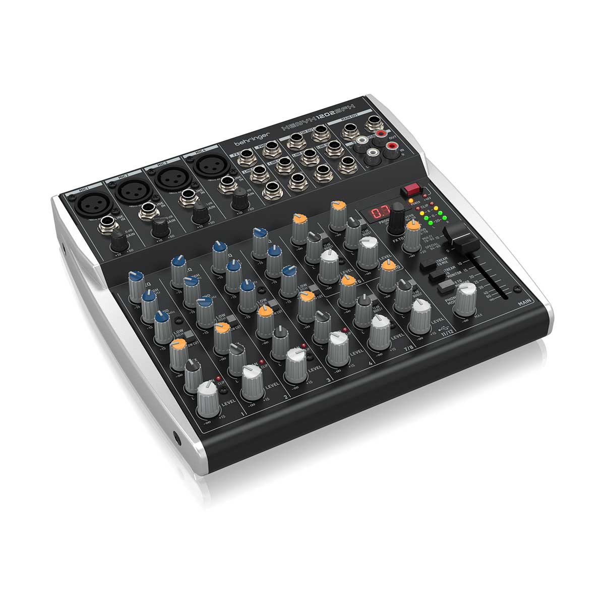 Behringer XENYX 1202SFX 12 Channel Mixer with USB & FX