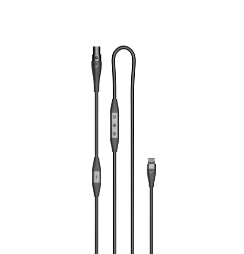 Beyerdynamic PRO X Lightning Cable with integrated Apple A2M DAC, in-line remote control & Mic.