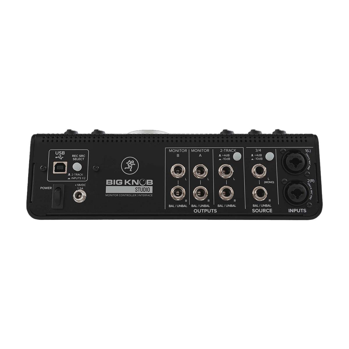 Mackie Big Knob Studio 3x2 Studio Monitor Controller | 192kHz USB I/O