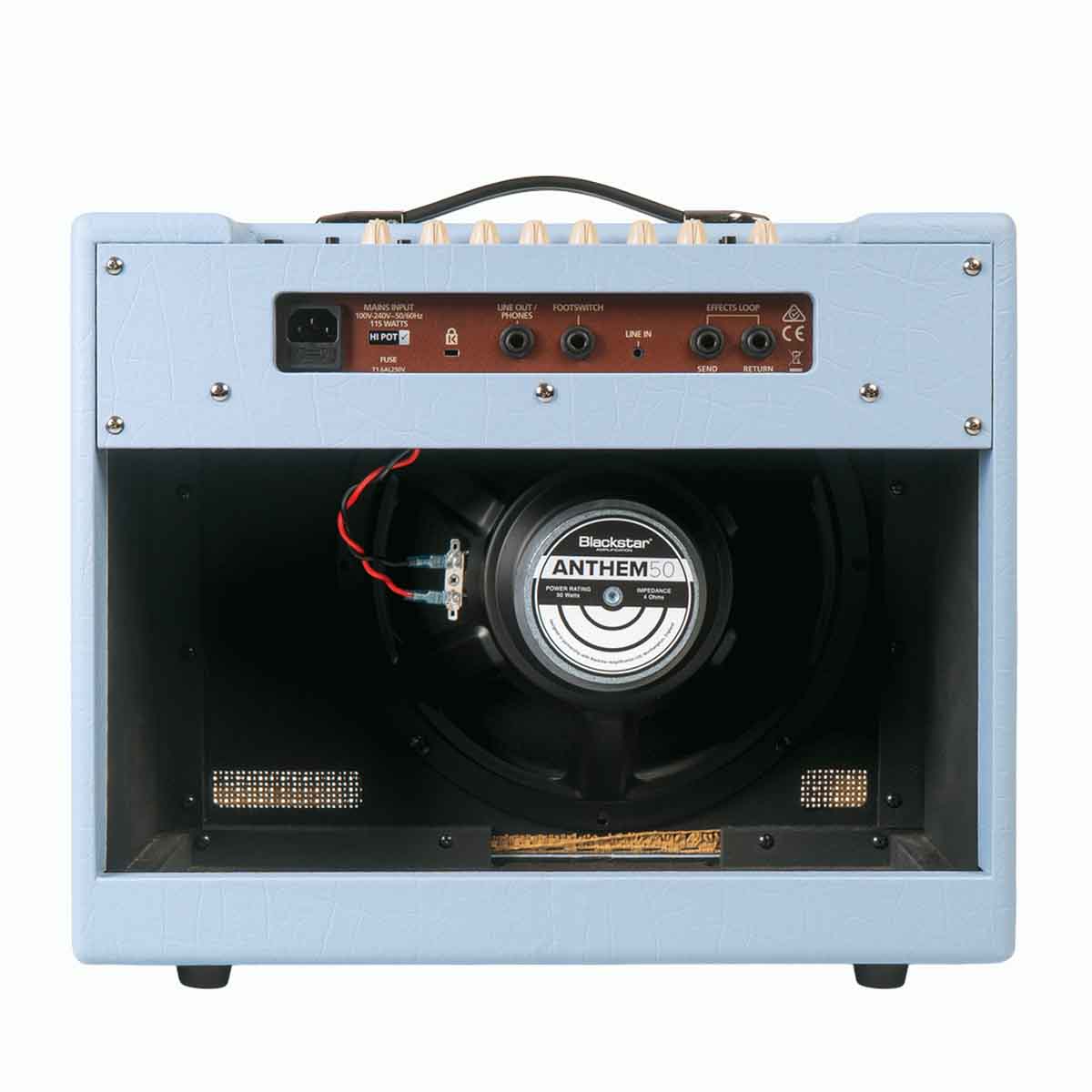 Blackstar Debut 50 Baby Blue Union Jack