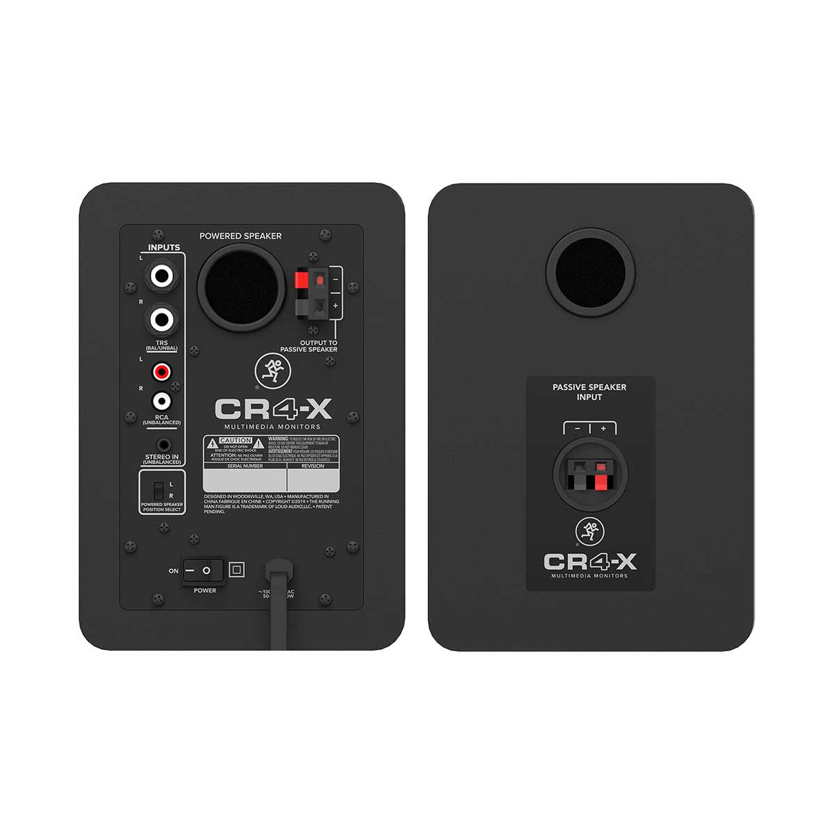 Mackie CR4-X 4" Multimedia Powered Monitors (Pair)