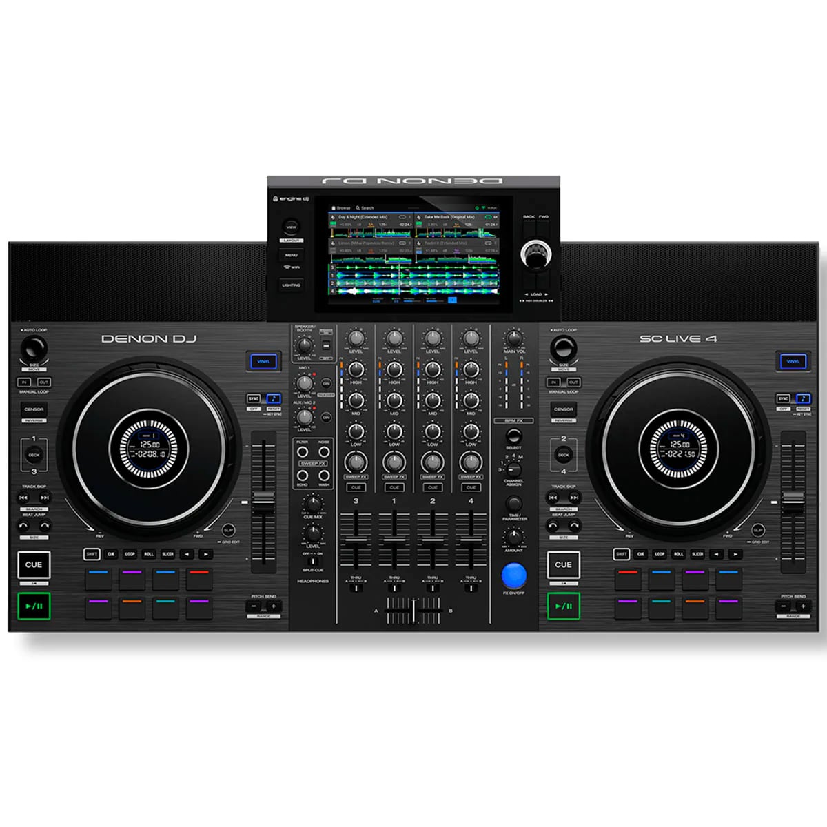 Denon DJ SC LIVE 4 DJ Controller 4-Deck Standalone