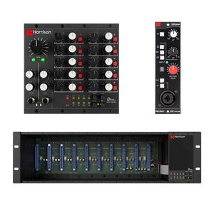 Harrison 500 Rack with D510MX Mixer + 8 x 32Cpre+ Preamps