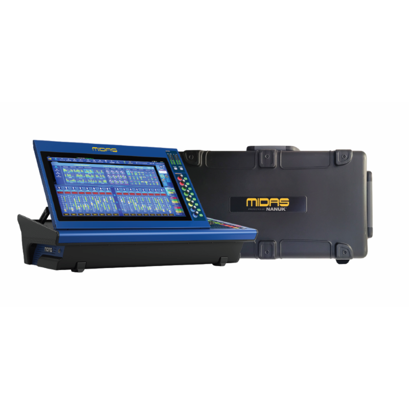 MIDAS HD96-AIR-CC-TP Digital Mixing Console with Case