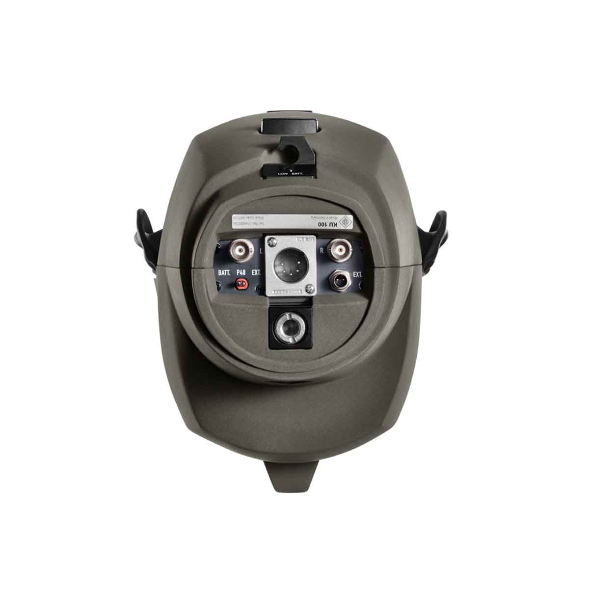 Neumann KU 100 Dummy head, binaural stereo microphone.