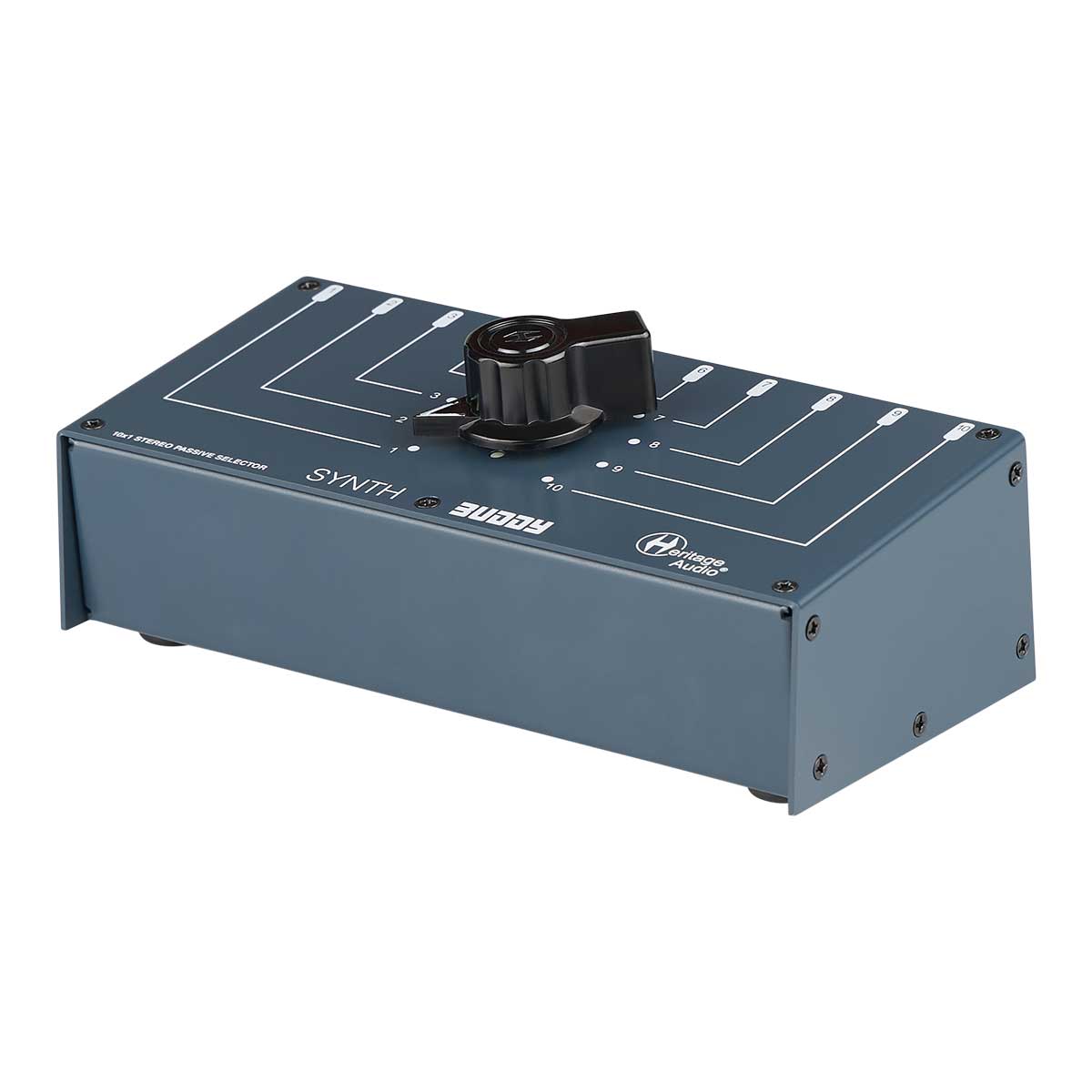 Heritage Audio Synth Buddy 10-to-1 Stereo Passive Desktop Switch