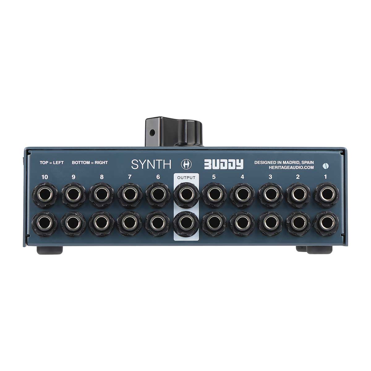 Heritage Audio Synth Buddy 10-to-1 Stereo Passive Desktop Switch