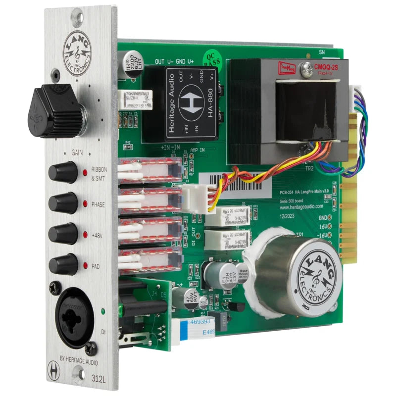 Heritage Audio LANG Electronics 500 Series NY-Style Preamplifer
