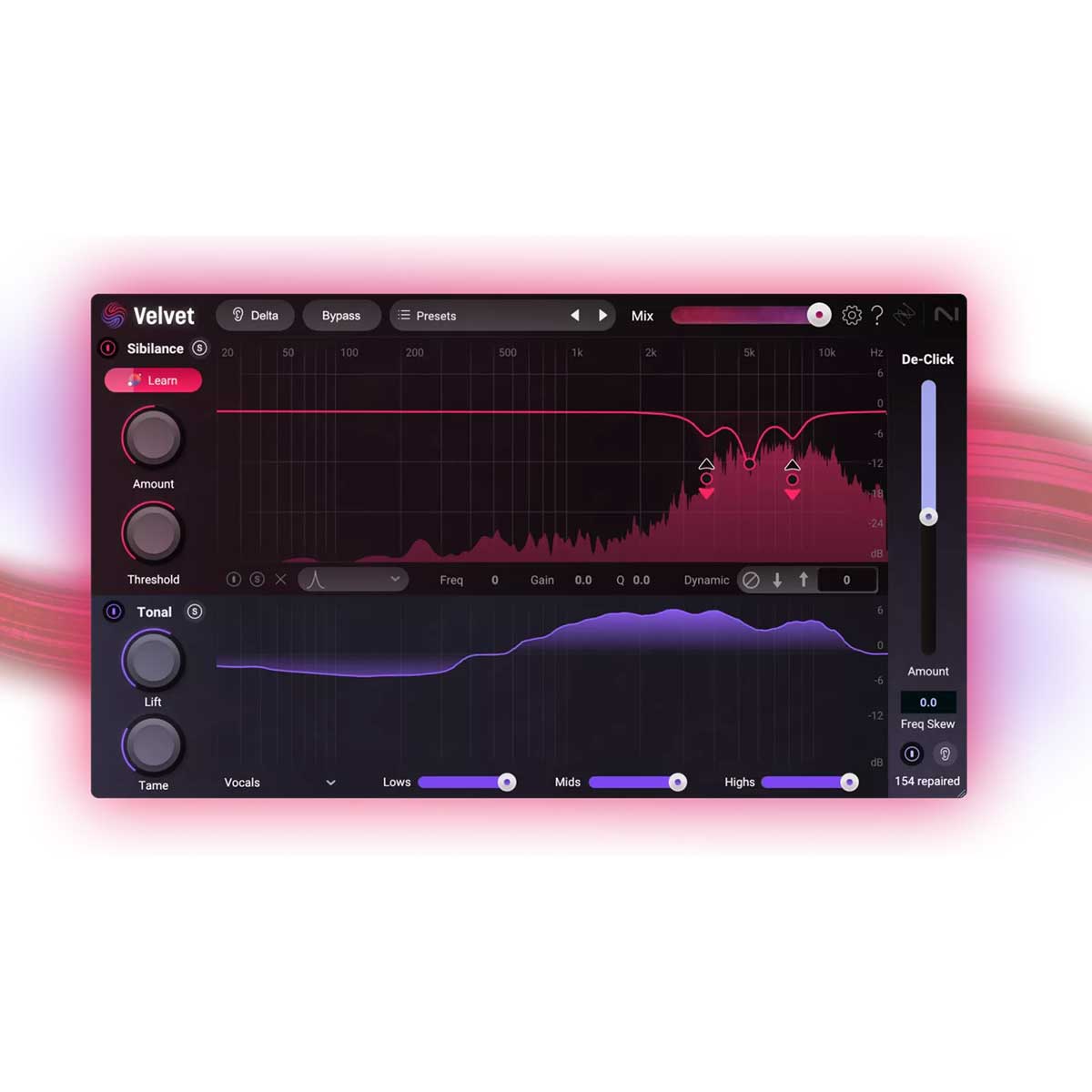 iZotope Velvet Smart De-Esser Plug-In (Serial Nr + Download)