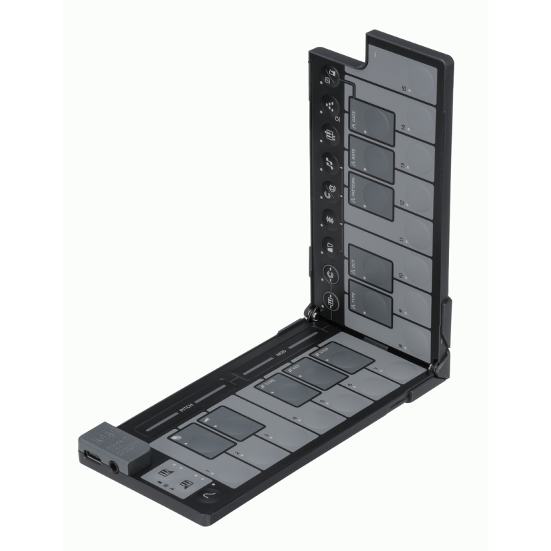 Korg NanoKey Fold 25 Key Foldable Midi Keyboard - Black