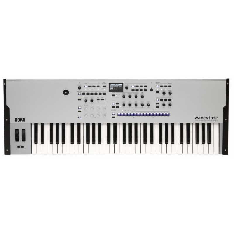 KORG Wavestate SE 61 Note Wave Sequencing Synth with case - Platinum