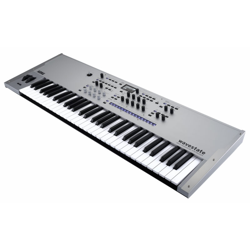  KORG Wavestate SE 61 Note Wave Sequencing Synth with case - Platinum