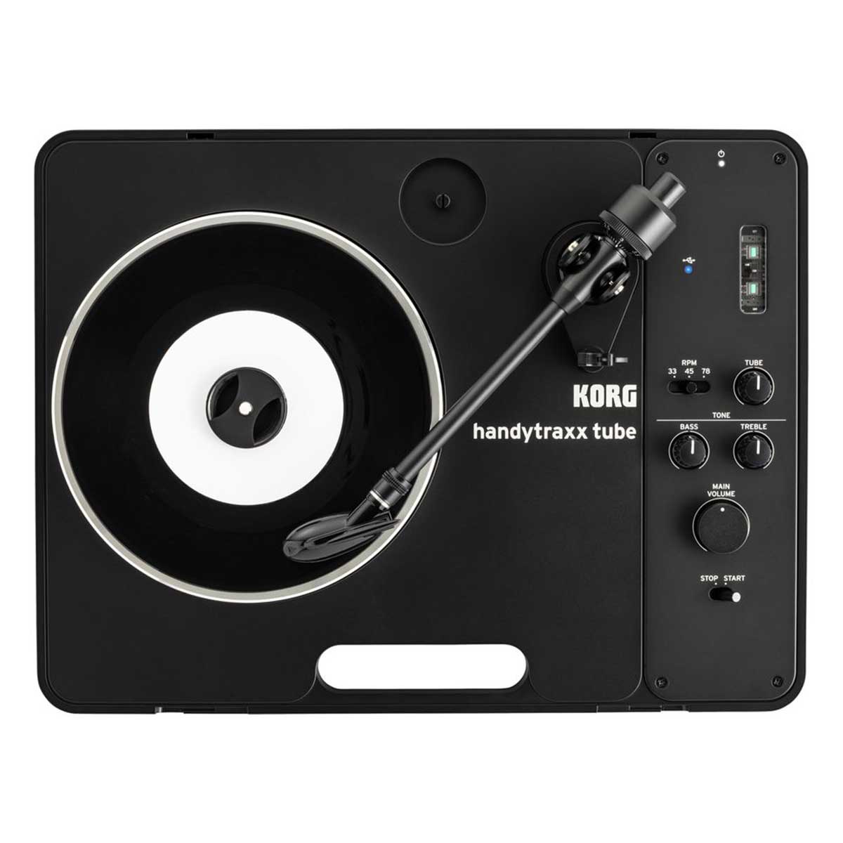 KORG Limited Edition handytraxx tube J Portable Record Player