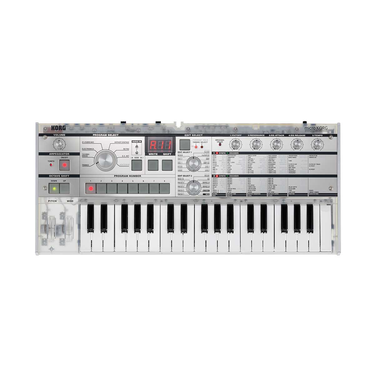 Korg microKORG Crystal Synthesizer/Vocoder Limited Edition