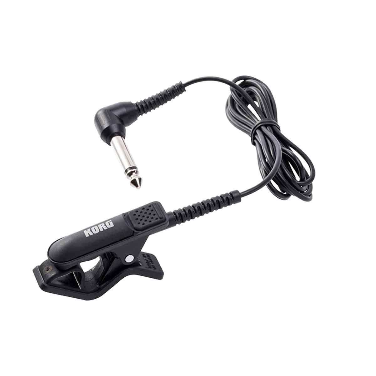 Korg CM-300 clip-type contact mic for tuners (Black)