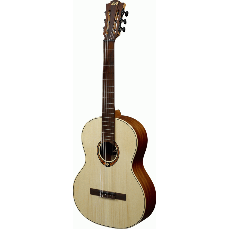 LAG OC70 Classical Guitar 4/4 Solid Engleman Spurce