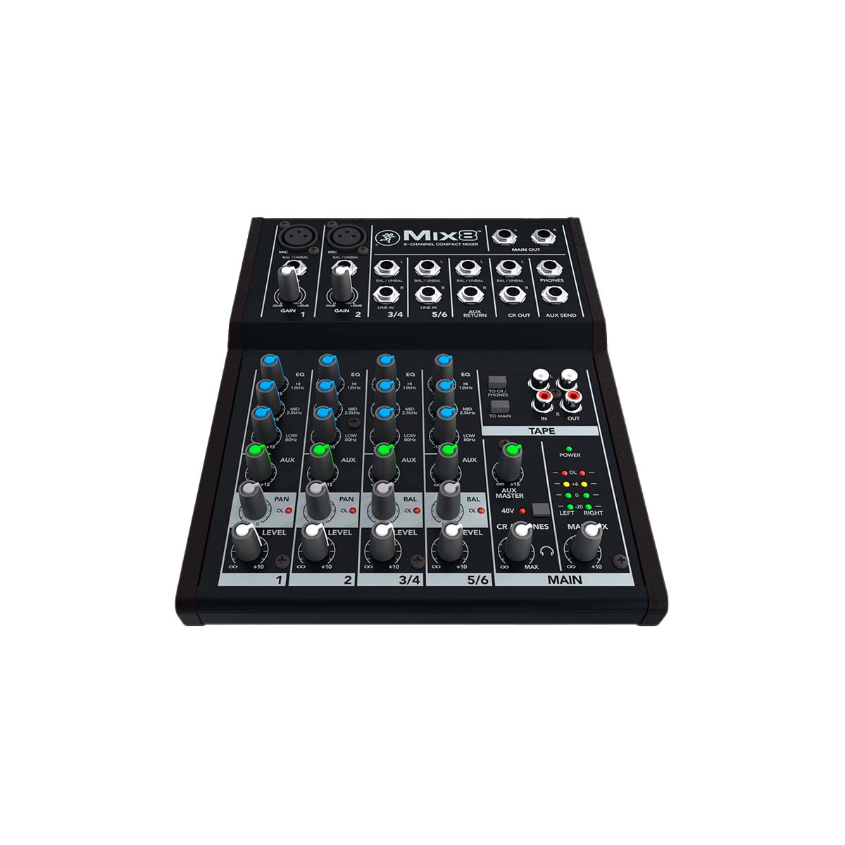 Mackie MIX8 8-channel Compact Mixer