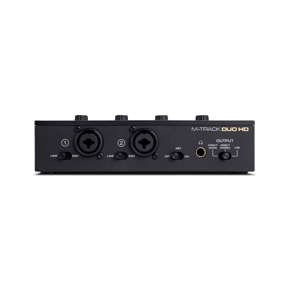 M Audio M Track DUO HD: 2-in/2-out USB-C audio interface for Mac, PC, iOS, and Android 24/192