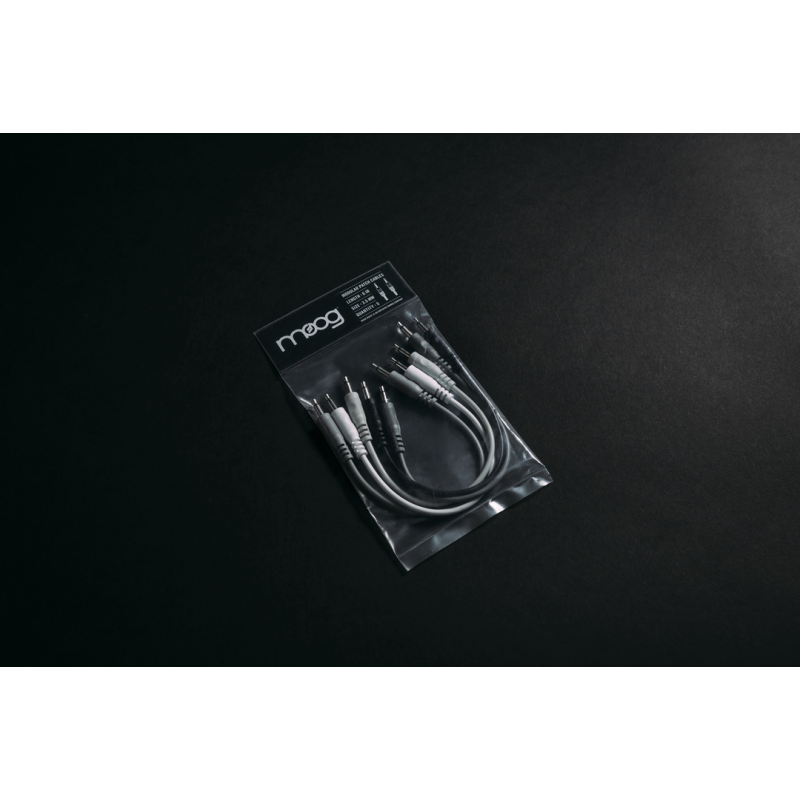 Moog Cable Set (5 pieces) 6 inch for Mother 32 , DFAM, & Subharmonicon