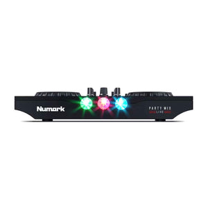 Numark Party Mix Live DJ Controller with Audio, Lights & Speaker