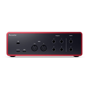 Focusrite Scarlett 4i4 4th Gen 4 In / 4 Out USB Audio Interface