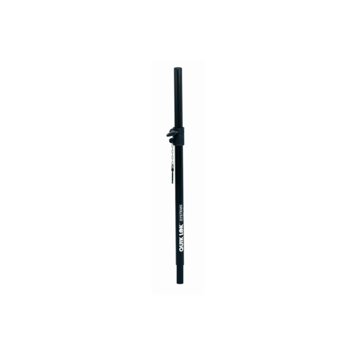 QuikLok S203 Steel telescopic extension tube for connection of satellite systems - Black