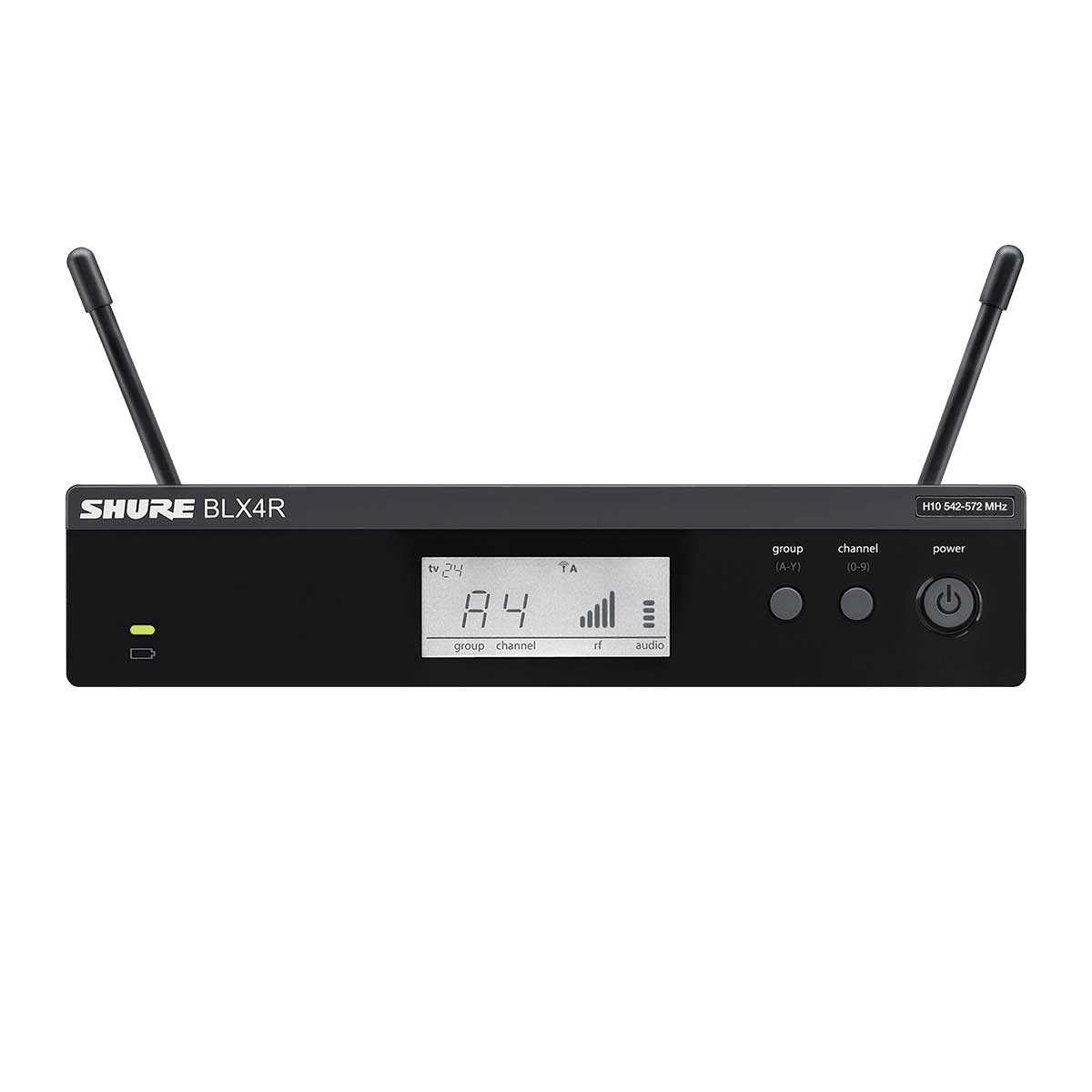 Shure BLX4R Wireless Microphone Receiver Rack Mountable Auto Setup: M17 662-686MHz