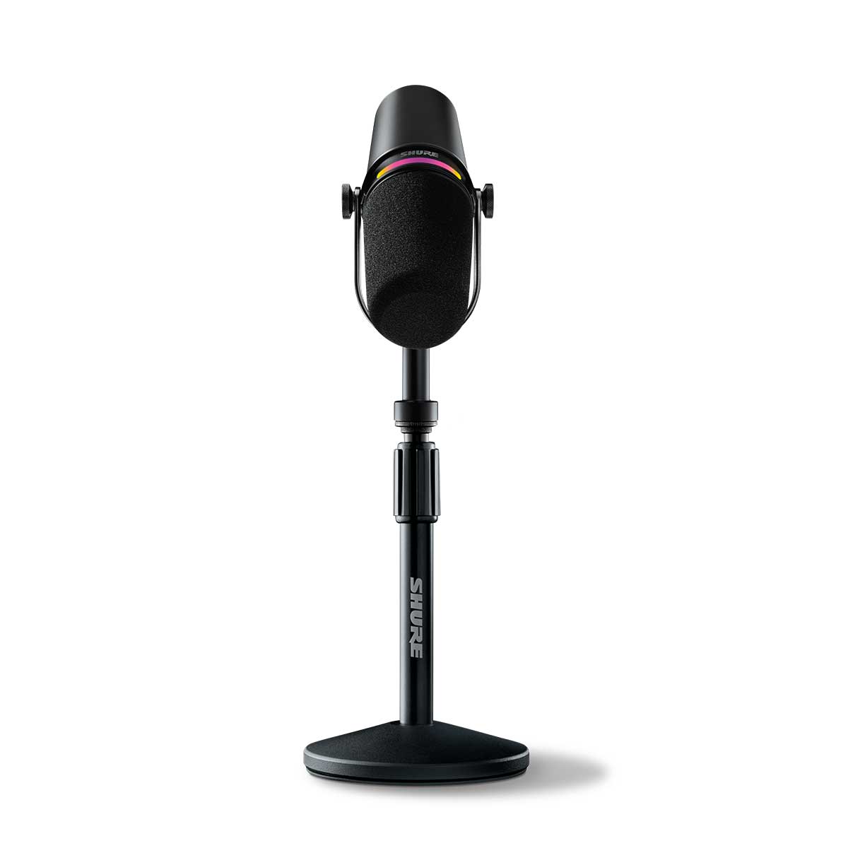 Shure Motiv MV7+ Podcast Microphone  + Adjustable Gator Mic Stand