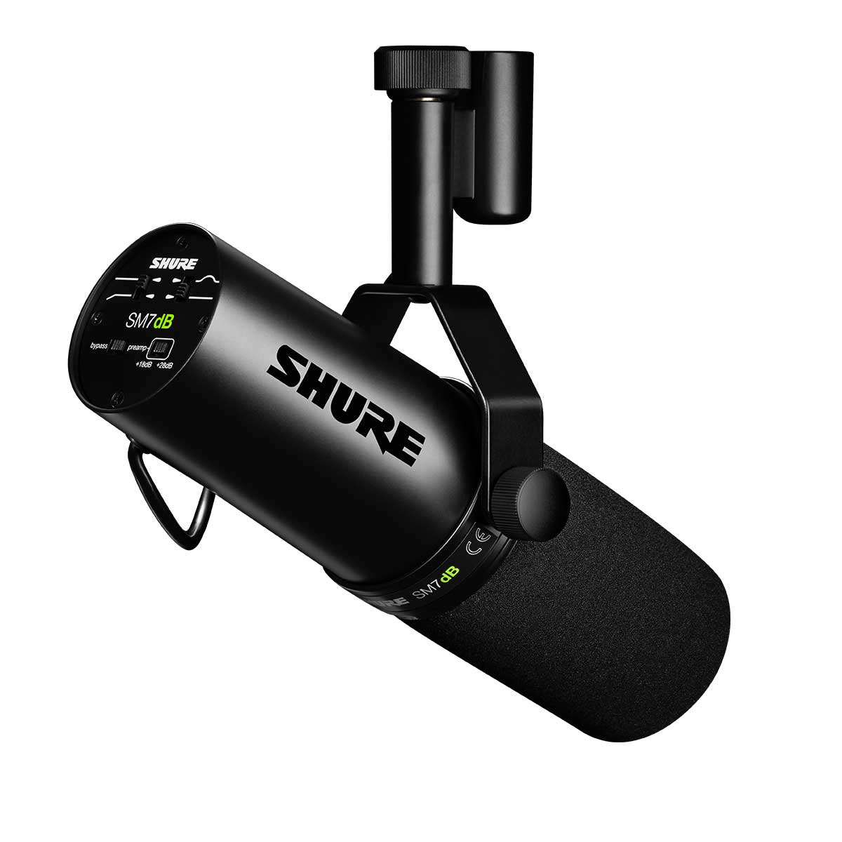 Shure SM7DB Dynamic Vocal Microphone With Built-in Preamp