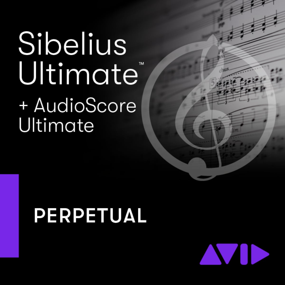 AVID Sibelius Ultimate Perpetual License + AudioScore Ultimate
