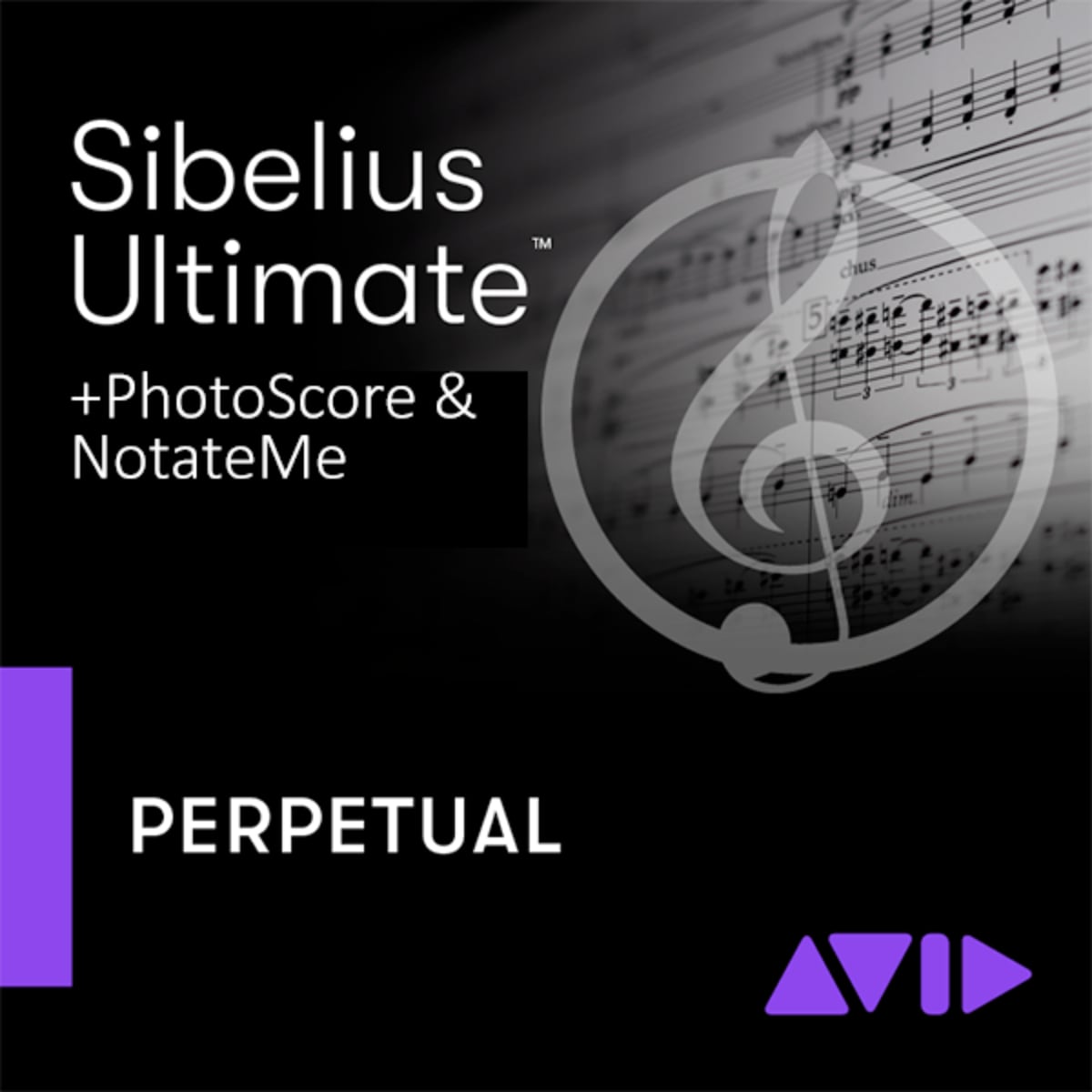 AVID Sibelius | Ultimate Perpetual License NEW + PhotoScore and NotateMe Ultimate