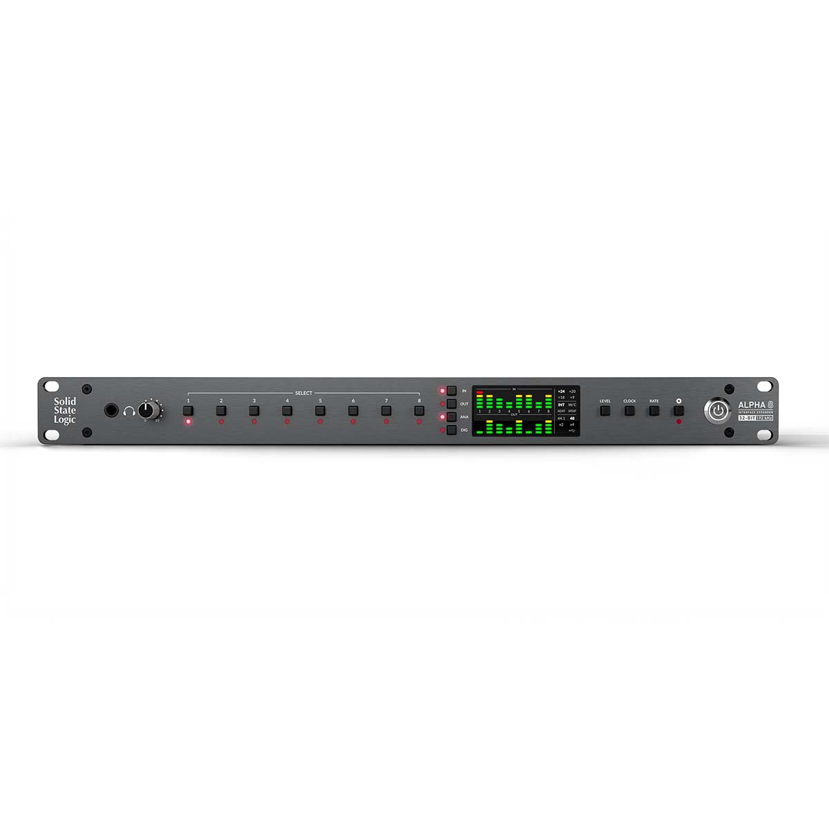 SSL Alpha 8 Interface - 8-in/8-out Professional-Grade AD/DA Convert