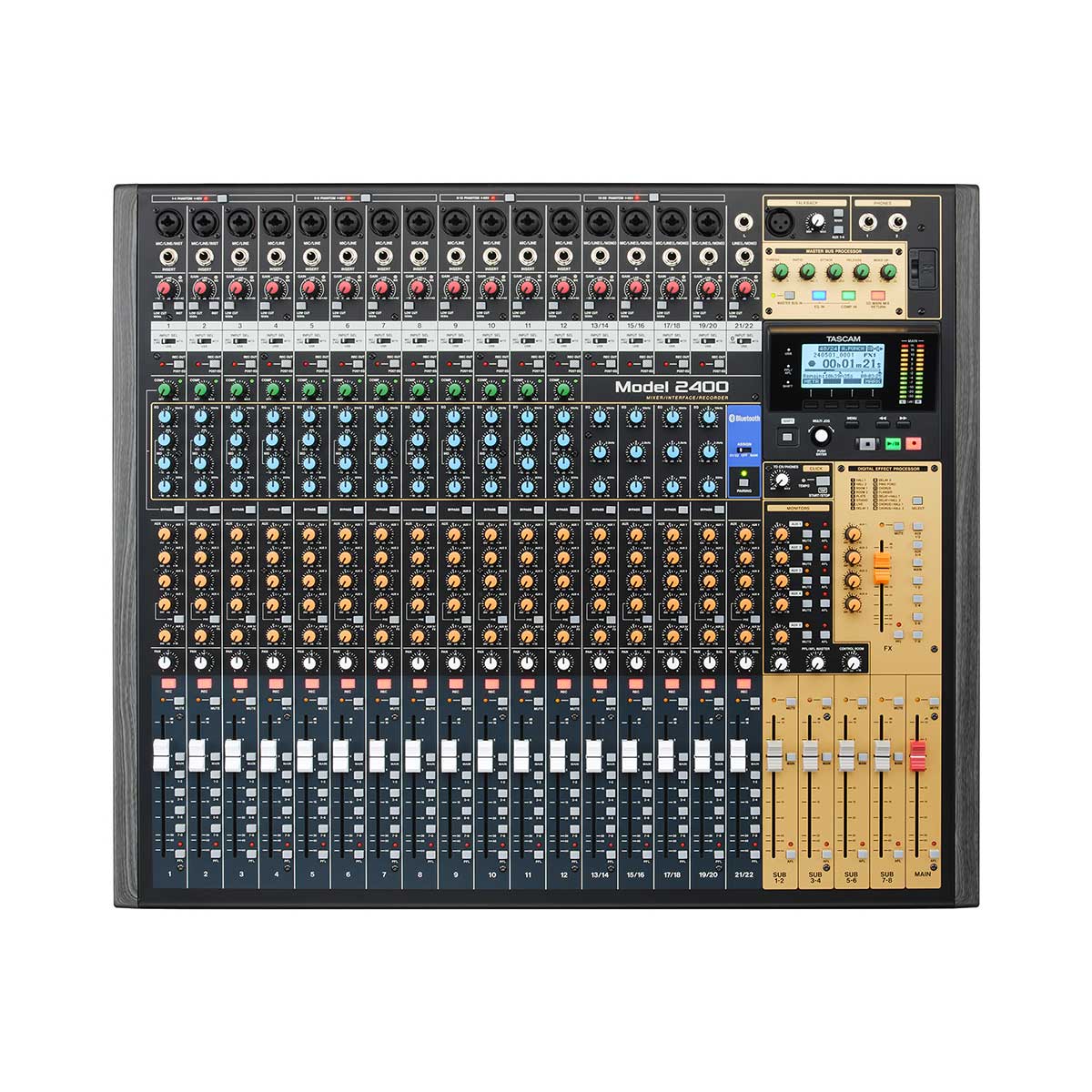 Tascam Mocel 400 Multi-Track Recording Console & Mixer