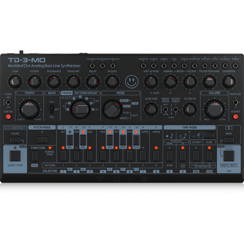 Behringer TD-3-MO-BK Modded Out Analog Bass Synth