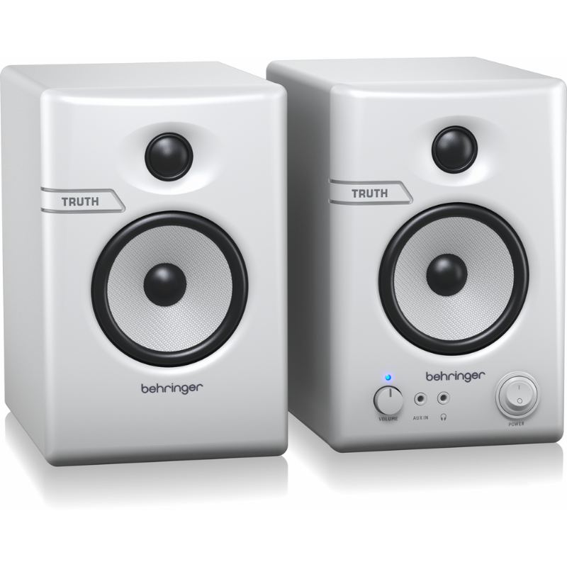 Behringer TRUTH 3.5 BT-WH Monitors with Bluetooth (White)