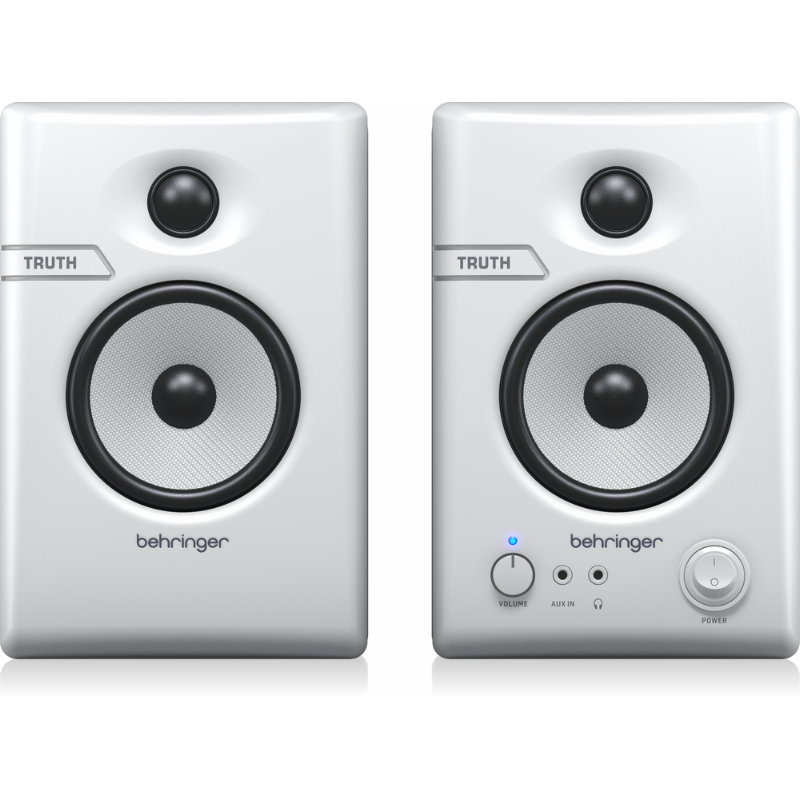 Behringer TRUTH 3.5 BT-WH Monitors with Bluetooth (White)