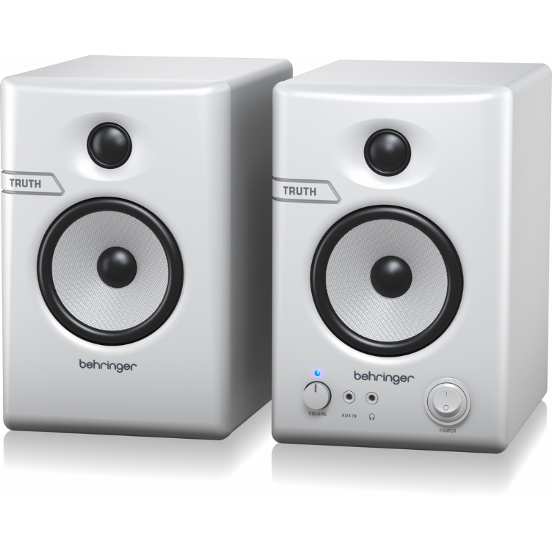 Behringer TRUTH 3.5 BT-WH Monitors with Bluetooth (White)