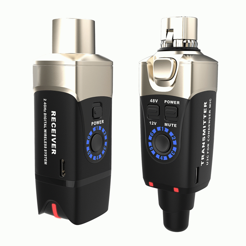 XVIVE U3C Wireless System For Condensor Microphone